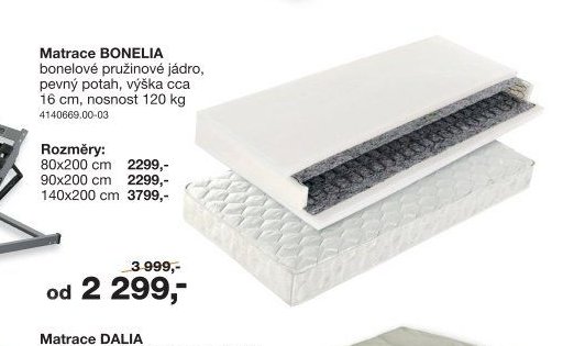 Matrace BONELIA