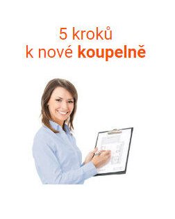 5 kroků k nové koupelně