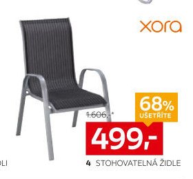 Stohovatelná židle