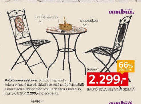 Balkónová sestava