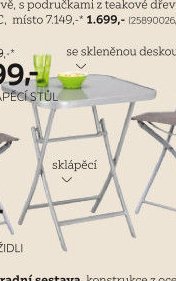 Sklápěcí stůl