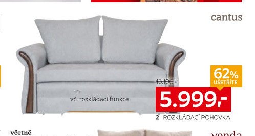 2 Rozkládací pohovka