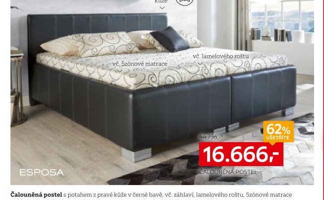 Čalouněná postel