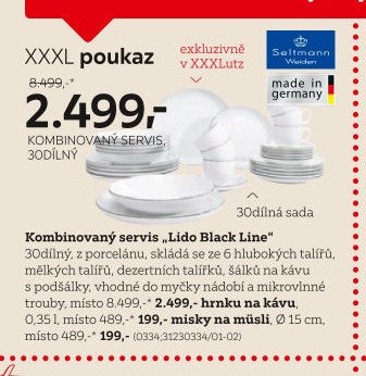 Kombinovaný servis, 30dílný, 