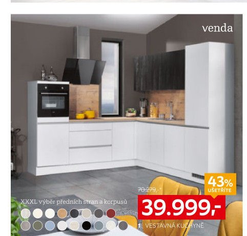 Vestavná kuchyně
