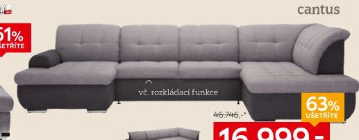 Sedací souprava (šedá, vpravo dole)
