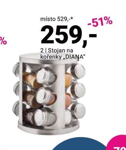 Stojan na kořenky DIANA