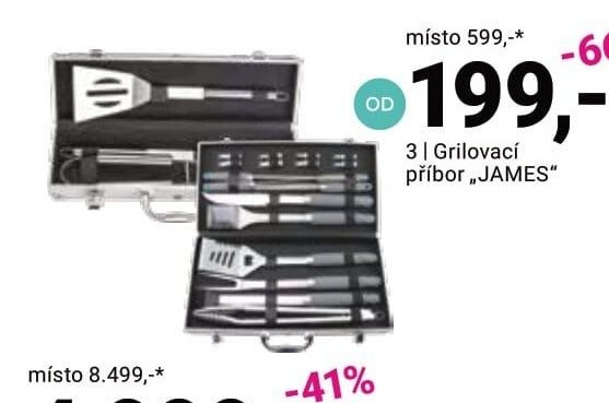 Grilovací příbor JAMES