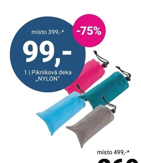 Pikniková deka NYLON