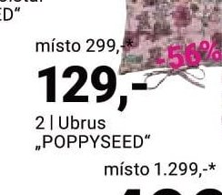 Ubrus POPPYSEED