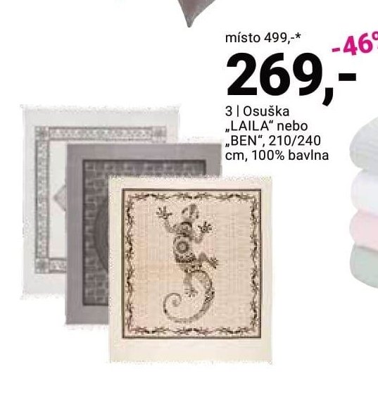 Osuška LAILA nebo BEN