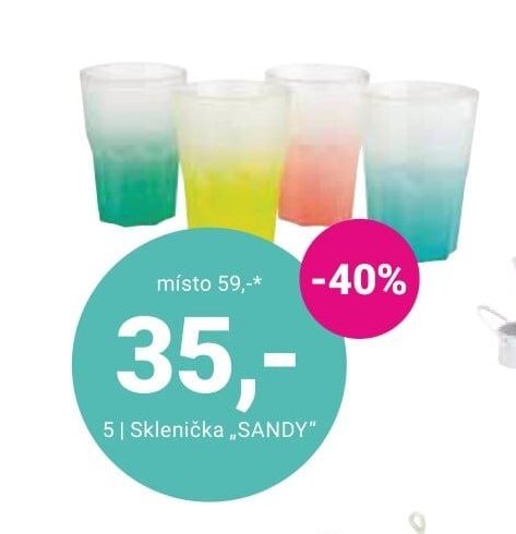 Sklenička SANDY