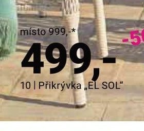 Přikrývka EL SOL