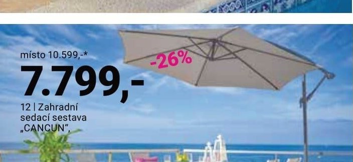 Zahradní sedací sestava CANCUN