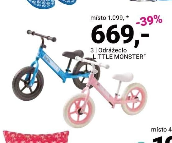 Odrážedlo „LITTLE MONSTER“