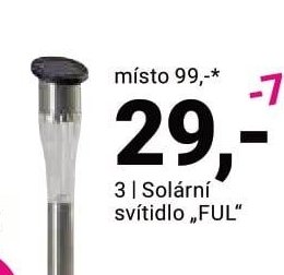 Solární svítidlo FUL