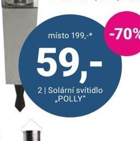 Solární svítidlo POLLY