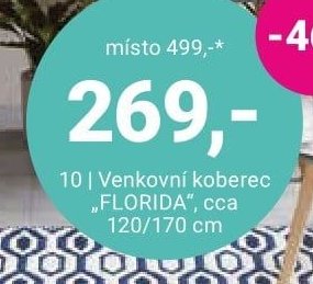 Venkovní koberec FLORIDA