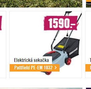 Elektrická sekačka Pattfield PE-EM 1032