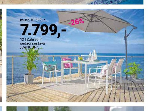 Zahradní sedací sestava CANCUN