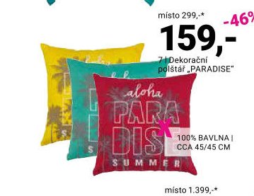 Dekorační polštář PARADISE