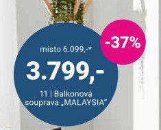 Balkonová souprava MALAYSIA
