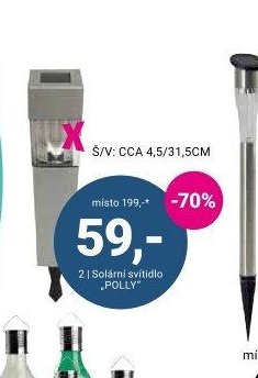 Solární svítidlo POLLY