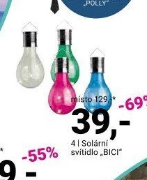 Solární svítidlo BICI