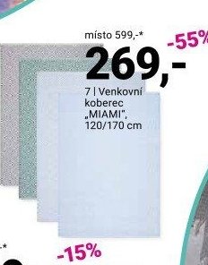 Venkovní koberec MIAMI