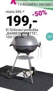 Grilovací podložka BARBEQUEMATTE