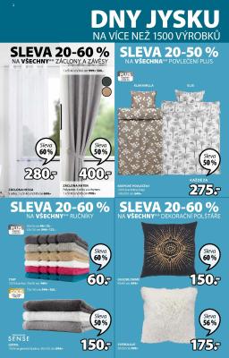 akční leták Jysk 14.5.2020-27.5.2020