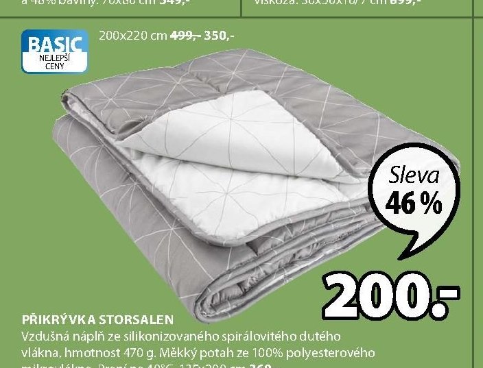 Přikrývka STORSALEN