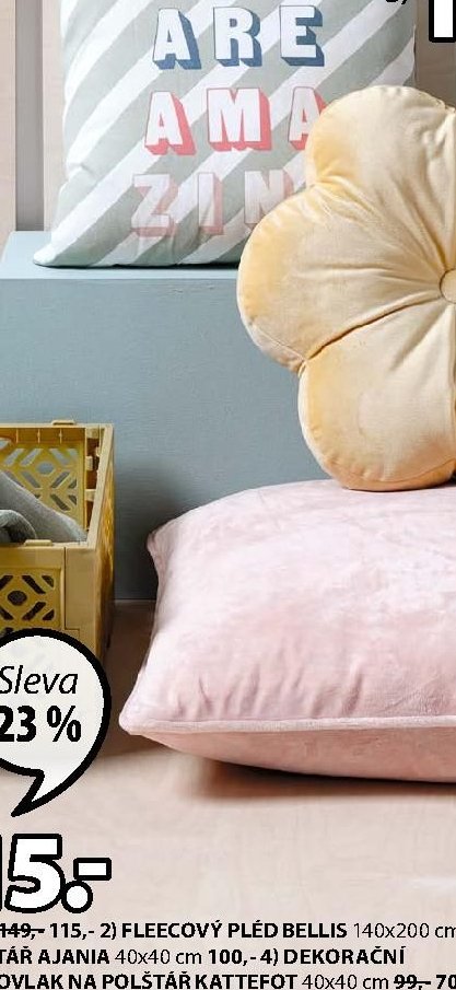 Fleecový pléd BELLIS