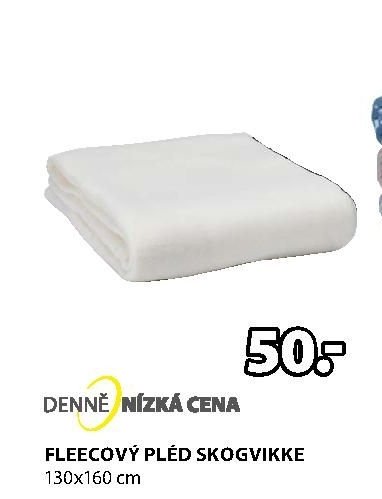 FLEECOVÝ PLÉD SKOGVIKKE