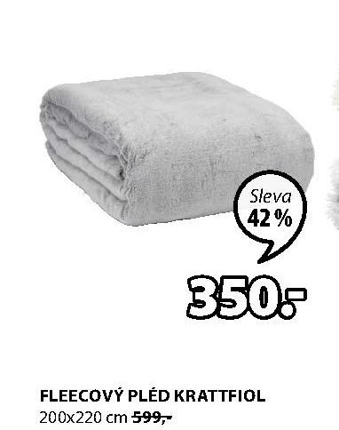 FLEECOVÝ PLÉD KRATTFIOL
