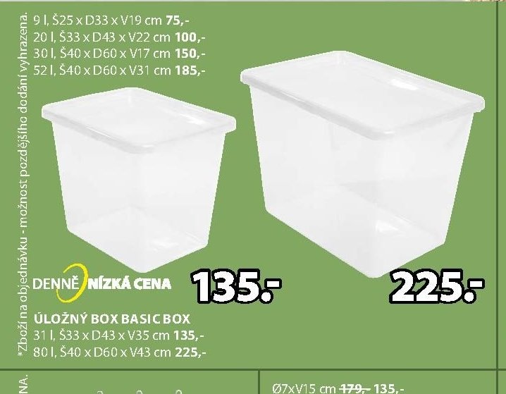 ÚLOŽNÝ BOX BASIC BOX
