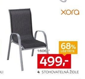 Stohovatelná židle