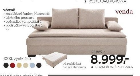 4. Rozkládací pohovka