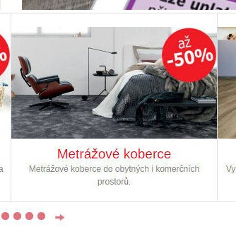 Metrážové koberce