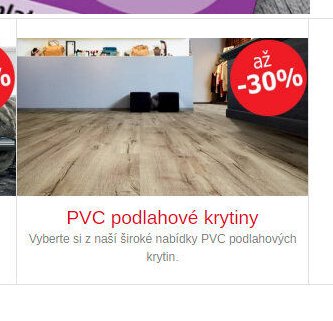 PVC podlahové krytiny