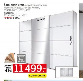Šatní skříň Ernie
