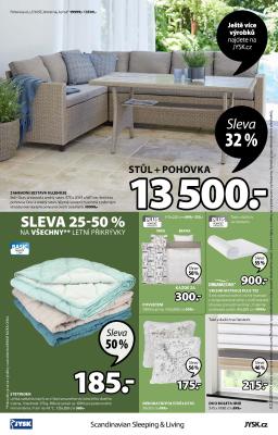 akční leták Jysk 21.5.2020-3.6.2020