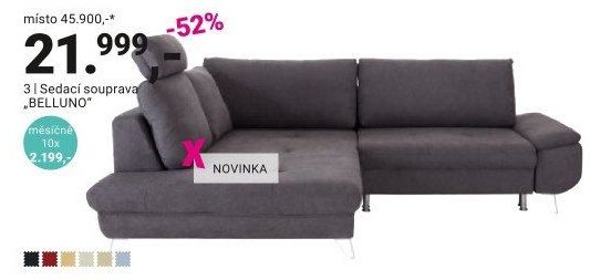 Sedací souprava BELLUNO
