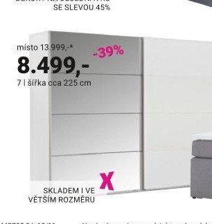 Šatní skříň (součást programu)