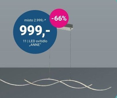 LED svítidlo „ANNE“