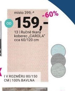 Ručně tkaný koberec „CAROLA“