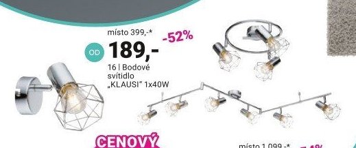 Bodové svítidlo „KLAUSI“