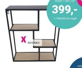Nástěnný regál