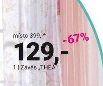 Závěs THEA
