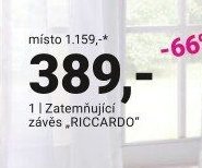 Zatemňující závěs RICCARDO